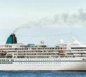 Cruiseship exngine exhhaust moke nox pm co2